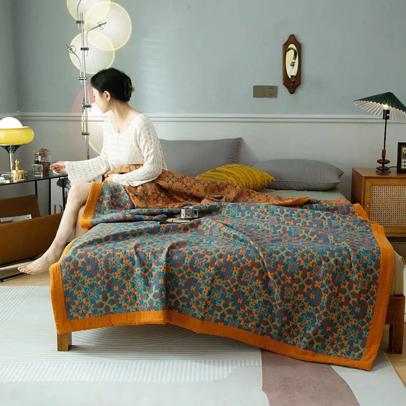 Nehari Cotton Reversible Quilt