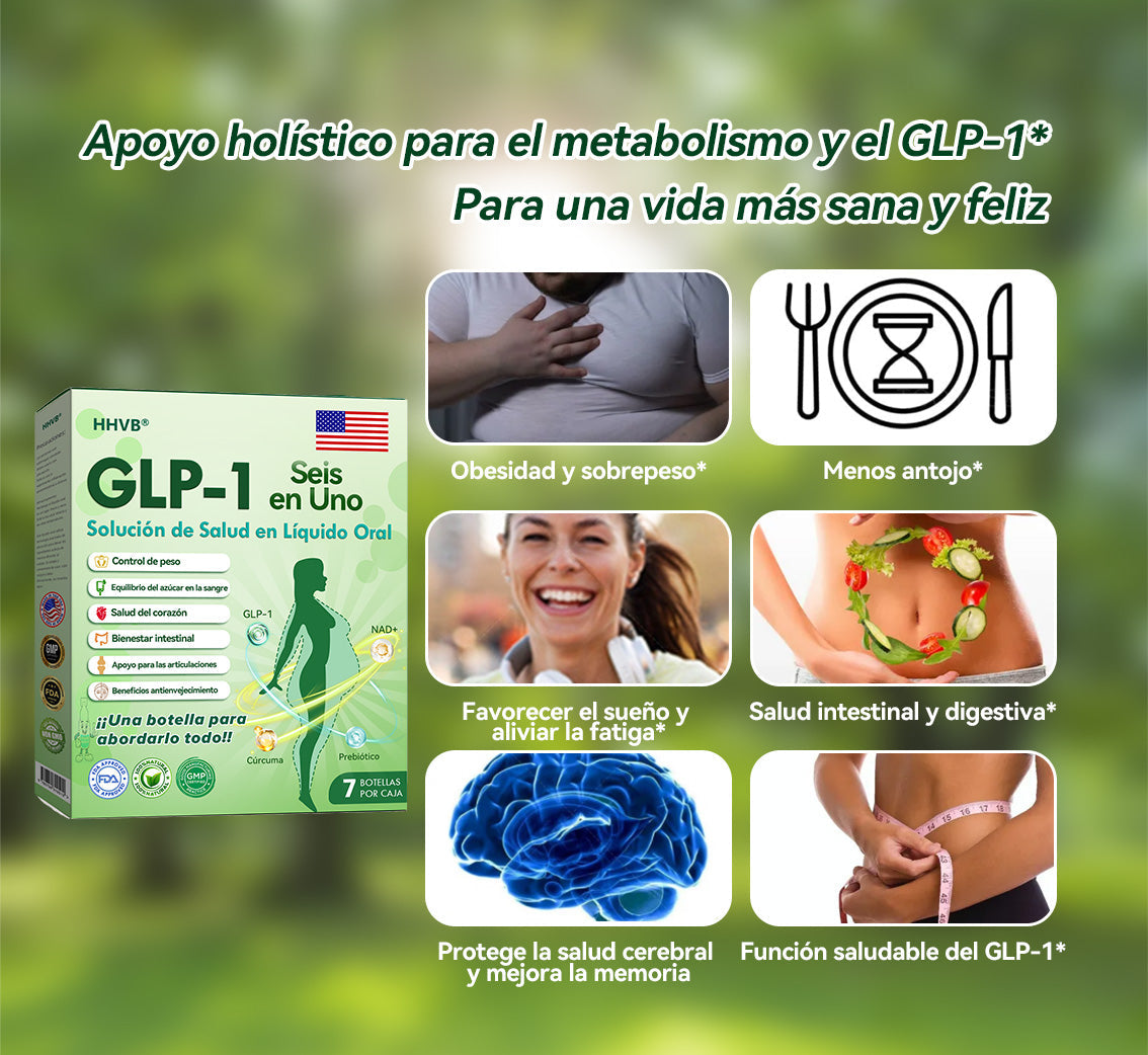 (HHVB®) ❤️ ¡Solo quedan 6 cajas! ¡Obtén un 30% de descuento hoy! La solución oral GLP-1 ayuda a controlar el peso y el azúcar en la sangre, con resultados duraderos en 4–6 cajas. ¡No esperes, actúa rápido!