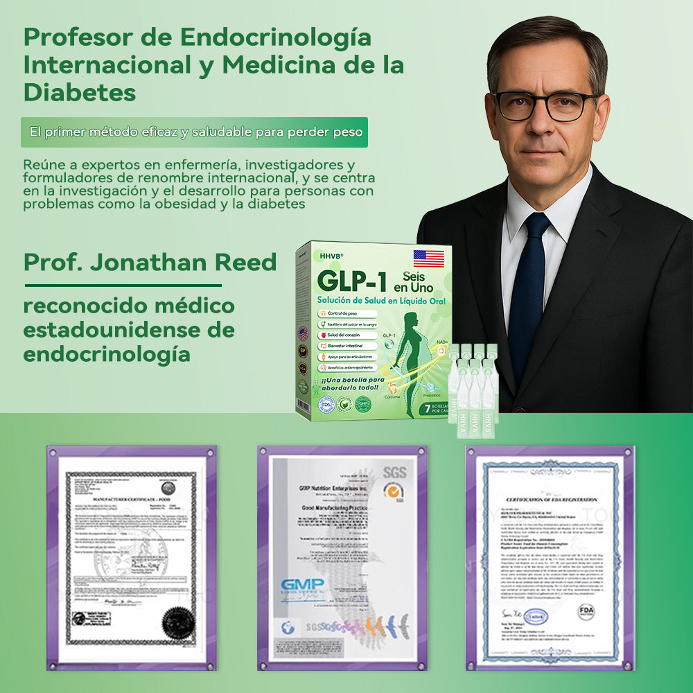 (HHVB®) ❤️ ¡Solo quedan 6 cajas! ¡Obtén un 30% de descuento hoy! La solución oral GLP-1 ayuda a controlar el peso y el azúcar en la sangre, con resultados duraderos en 4–6 cajas. ¡No esperes, actúa rápido!