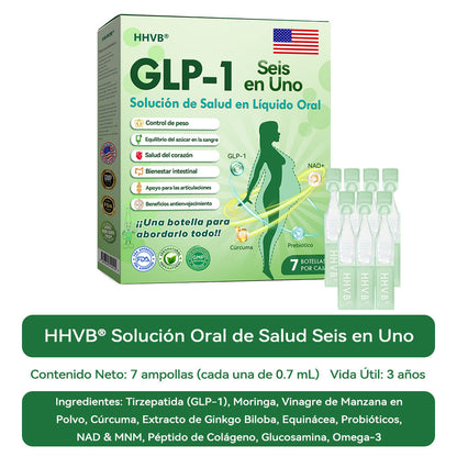 (HHVB®) ❤️ ¡Solo quedan 6 cajas! ¡Obtén un 30% de descuento hoy! La solución oral GLP-1 ayuda a controlar el peso y el azúcar en la sangre, con resultados duraderos en 4–6 cajas. ¡No esperes, actúa rápido!