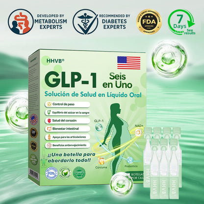(HHVB®) ❤️ ¡Solo quedan 6 cajas! ¡Obtén un 30% de descuento hoy! La solución oral GLP-1 ayuda a controlar el peso y el azúcar en la sangre, con resultados duraderos en 4–6 cajas. ¡No esperes, actúa rápido!