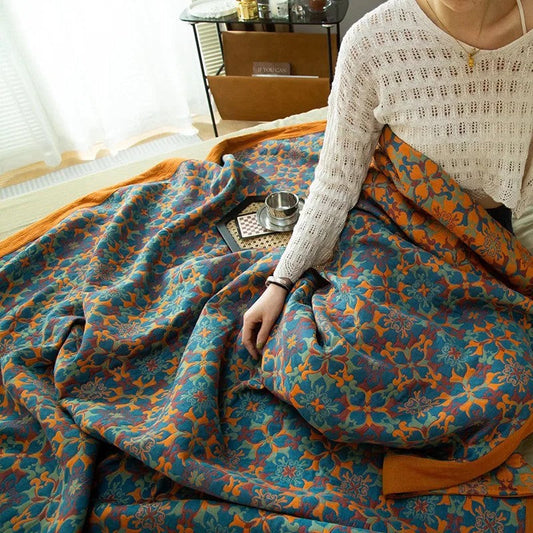 Nehari Cotton Reversible Quilt