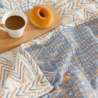 Indian Arrow Reversible Cotton Sofa Throw